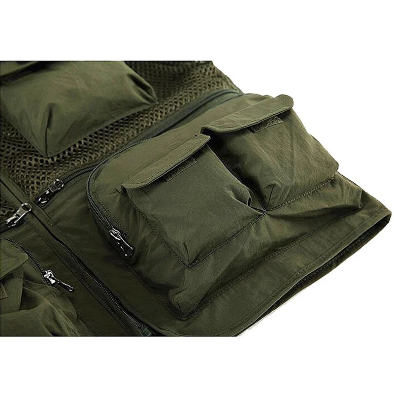 Жилет мужской сетчатый дышащий ажурный камуфляжный | Спорт и развлечения