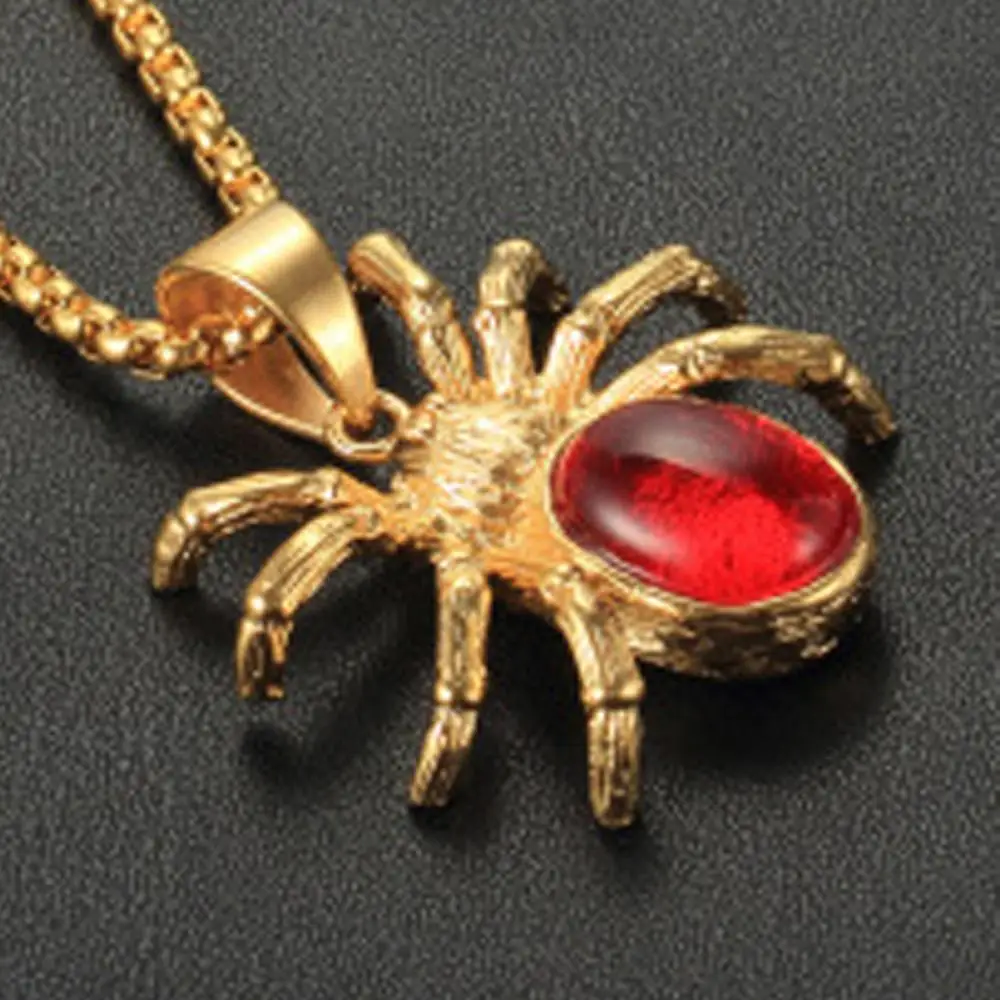 Ожерелье мужское из нержавеющей стали винтажная подвеска в стиле панк ретро