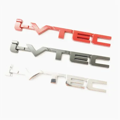 1X 3D VTEC iVTEC металлические эмблемы Автомобильная наклейка Доберман для Honda cb400 i-VTEC