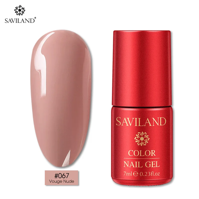 PT067 SAVILAND, Новое поступление, 126 цветов, полуперманентный верхний слой, УФ светодиодный Гель-лак, замачиваемый, для дизайна ногтей, Гель-лак для ногтей - Цвет: PT067