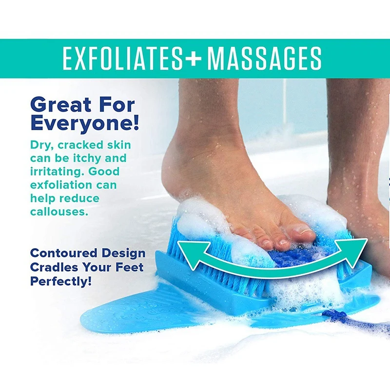 Щетка для стоп JOYLOVE с пемзой очищает разглаживает отшелушивает и массирует ваши