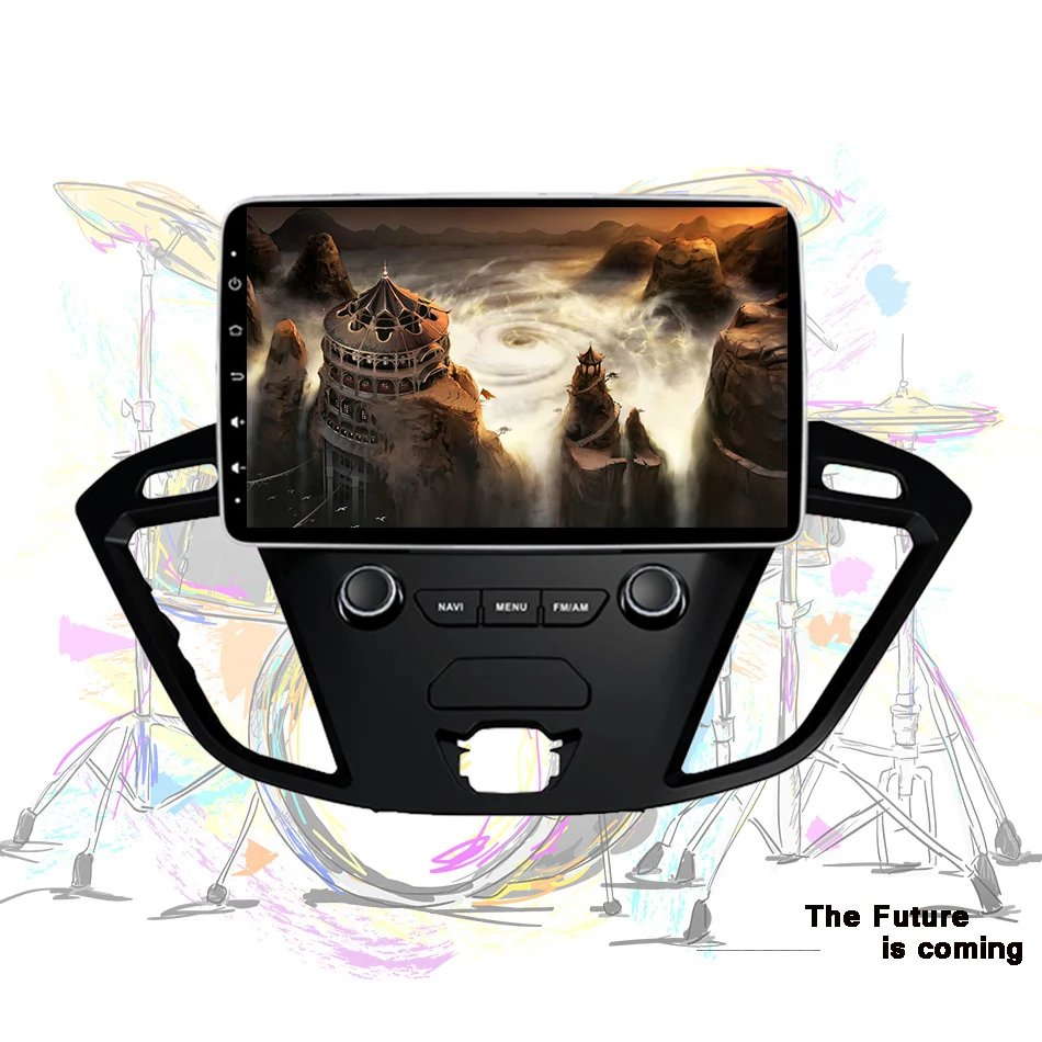 Автомагнитола HU navi 2 Din автомагнитола видео экран mp5 mp4 с функцией видеосъемки для