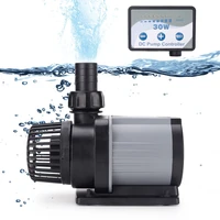 12 80w aquarium submersible pump 100 240v inverter water tank pump flow adjustable mute energy saving pump 1200lh 12000lh