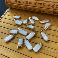 natural freshwater shell irregular shape pendant suitable for diy fashion jewelry necklace accessories making material wholesale