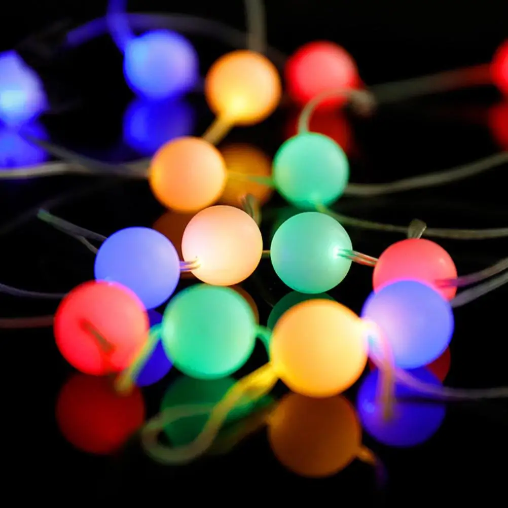 

Globe Bulbs String Lights LED Fairy Lights with Remote Control 8 Modes Multi-Colour for Outdoor Indoor Wedding Decoration