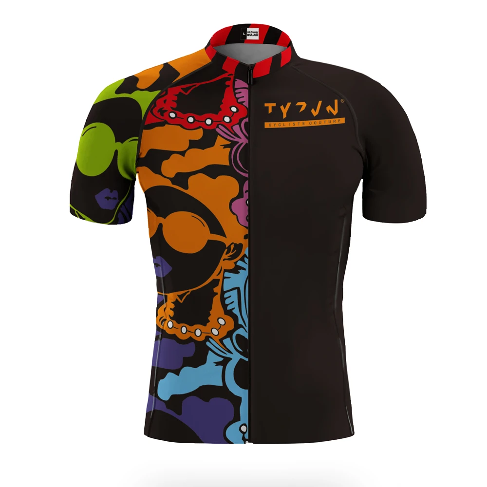 

Tyzvn cycling jersey team mens summer High Quality set maillot bicycle culotte sets ciclismo MTB bib gel shorts ropa de hombre