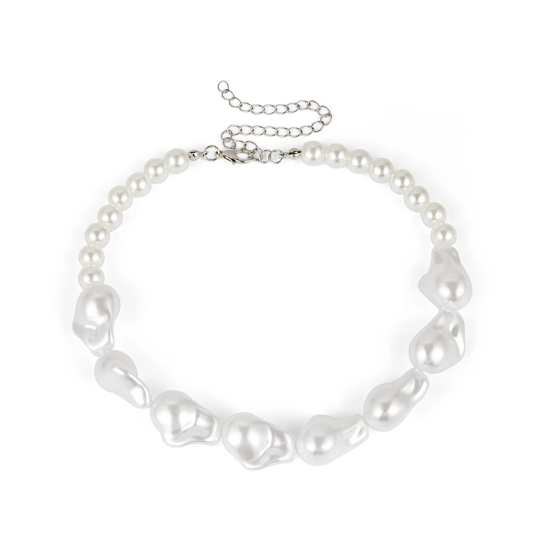 SOHOT романтическая имитация барокко неправильной формы женщин колье ожерелье