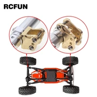 1set metal copper front axle tie rod mount base for axial 110 rbx10 ryft 4wd scale rock accessories rc