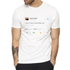 Мужские Винтажные футболки с принтом I Wish I have A Friend Like Me, модные белые футболки с коротким рукавом с принтом в стиле Харадзюку