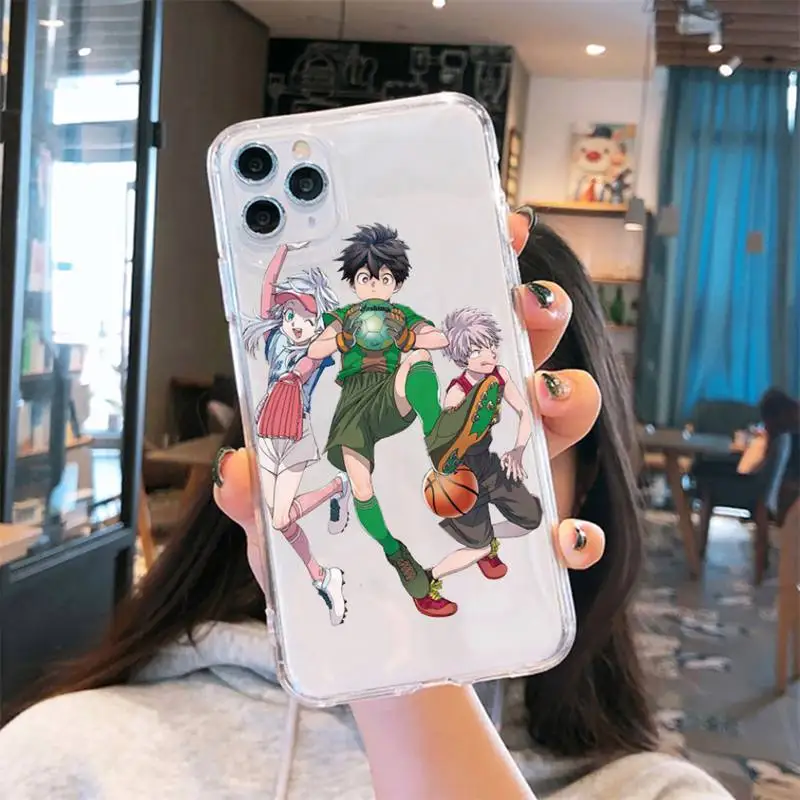 

Anime kemono incidents cute Phone Case Transparent for iPhone 6 7 8 11 12 s mini pro X XS XR MAX Plus cover funda shell