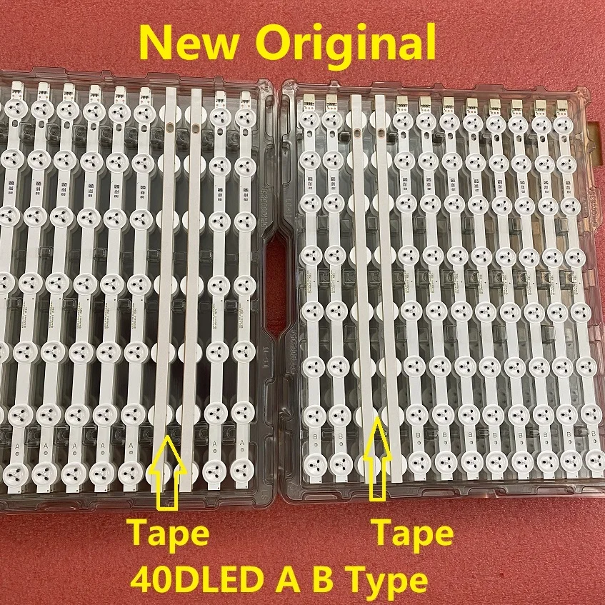

5 компл. = 25 шт. светодиодная подсветка для 40DLED_A B VES400UNDS-2D-N02 N03 N04 Toshiba 40S3653DB 40S3633DG 40L1553DB JT014001 LED40127FHD