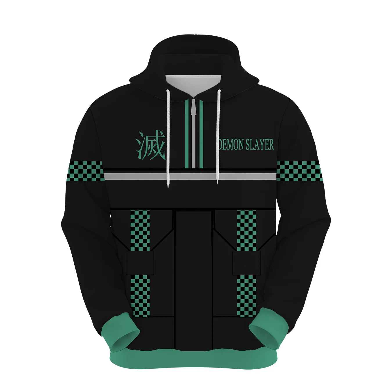 

Толстовка с капюшоном для мужчин и женщин, тренировочный костюм с длинным рукавом и рассекающим демонов 3D, уличная одежда в стиле Харадзюку,...