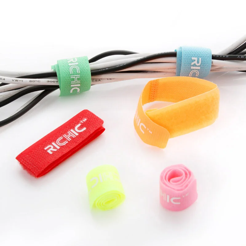 Многоразовый держатель для кабеля 6 шт. в упаковке|Клейкая крепежная лента| |