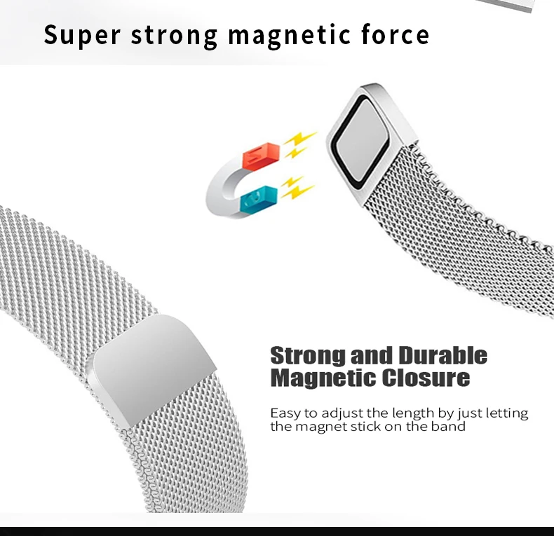 Миланская группа Loop For Honor Band 4 5 Ремешок из металла Для Huawei Honor Band 4 Браслет из нержавеющей стали Браслет Для чести Band 5