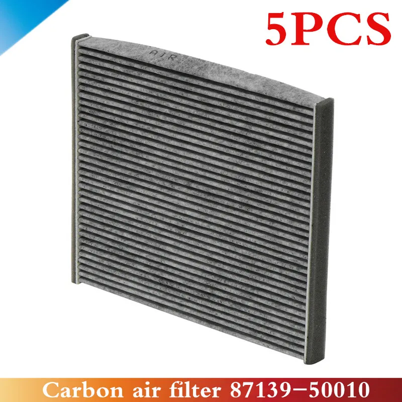 CAPQX 5 шт. салонный воздушный фильтр 87139-50010 8713950010 для LEXUS LS400 1995 1996 1997 1998 1999 2000 1994 CENTURY