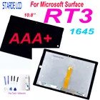 10,8 ''для Microsoft Surface 3 RT3 1645 ЖК-дисплей сенсорный экран панель Стекло сенсор запасная поверхность RT 3 1657 запчасти