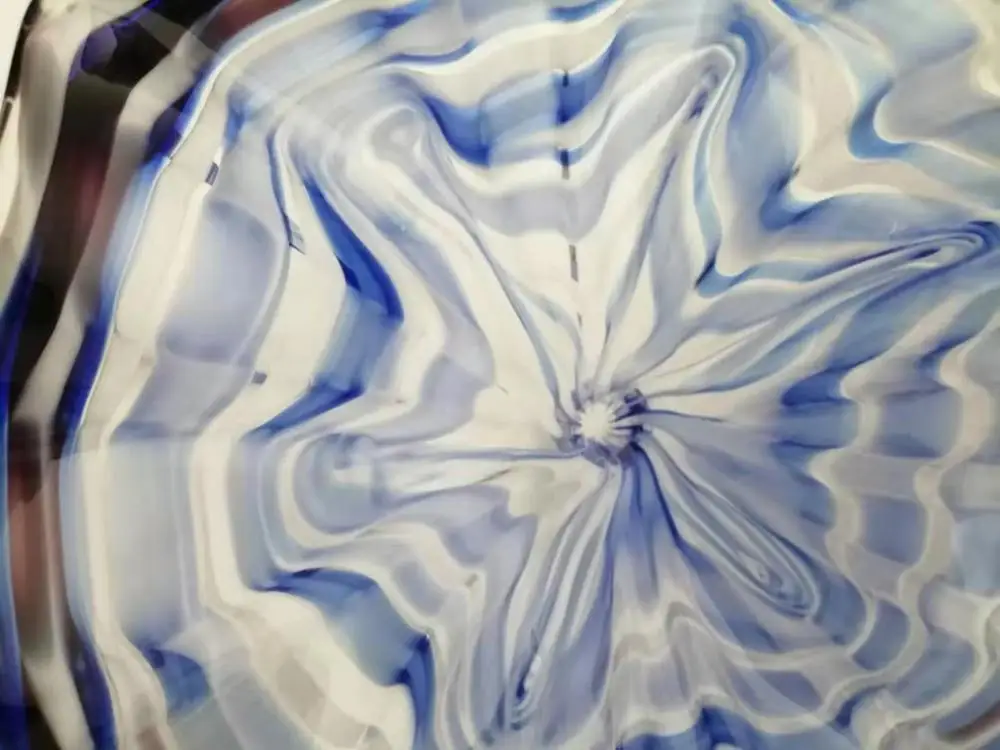 Turkish Murano Flower Shaped Glass Plates Modern Custom Made Wall Art Decoration | Лампы и освещение