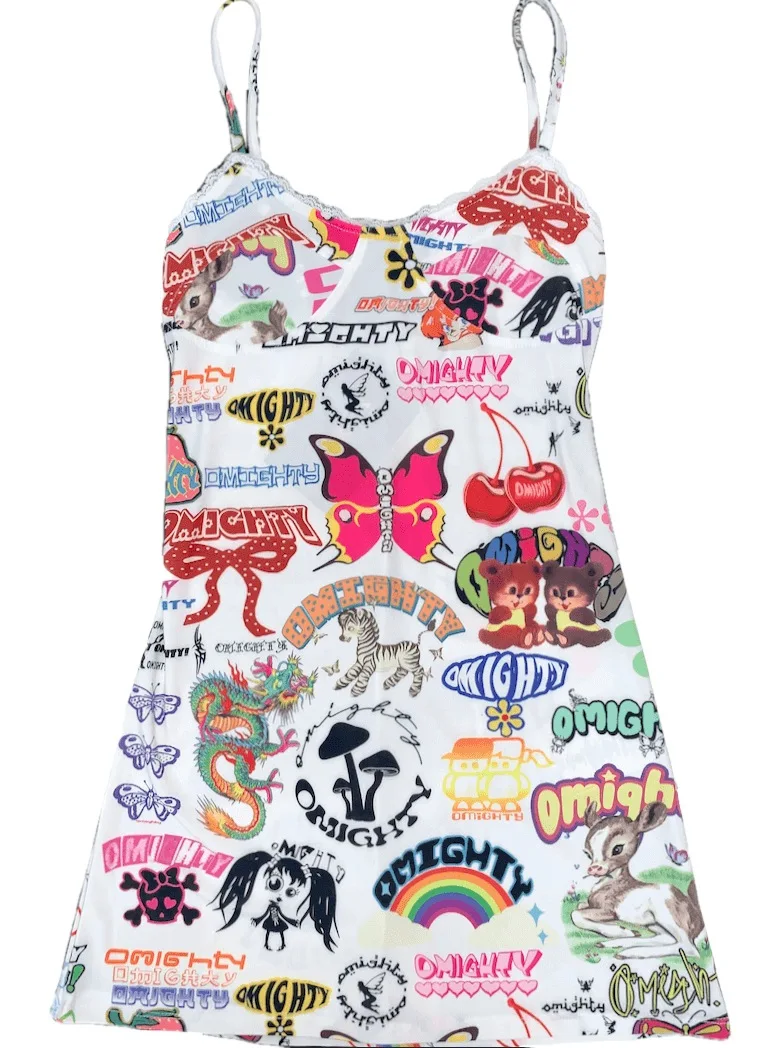 

Hillbilly Retro Graphic Print Streetwear Short Dresses for Women Sexy Dress 2021 Summer New Ladies Bodycon Party Club Mini Dress