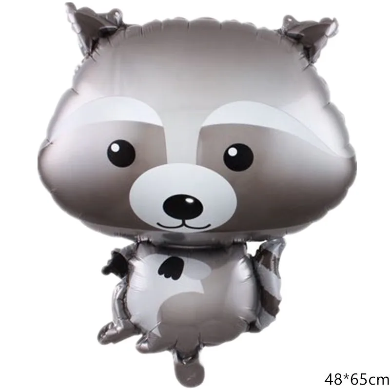 1 шт. большой единорог Лисий лес животное алюминиевая фольга Гелиевый шар Дети