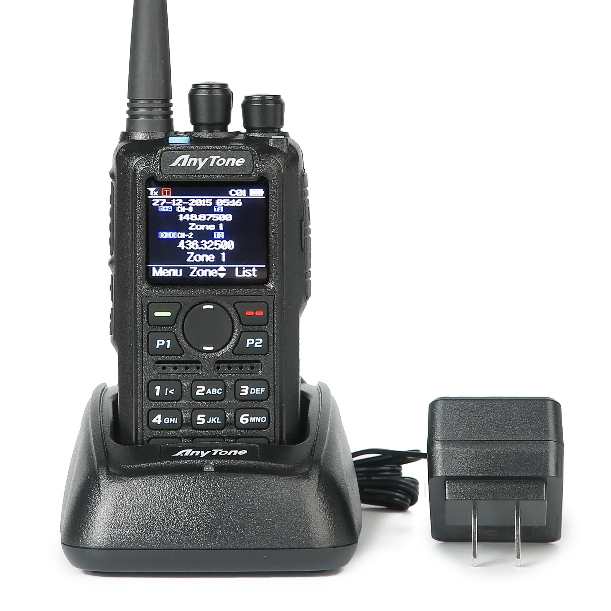 Двухдиапазонная рация Anytone AT D878UV Plus DMR цифровая аналоговая любительская