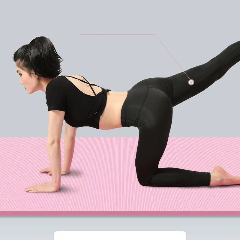 

Women Men Yoga Mats Beginners Home Use Non-Slip Soft Thickening Cold Protection Widening Lengthening Practical Fitness Yoga