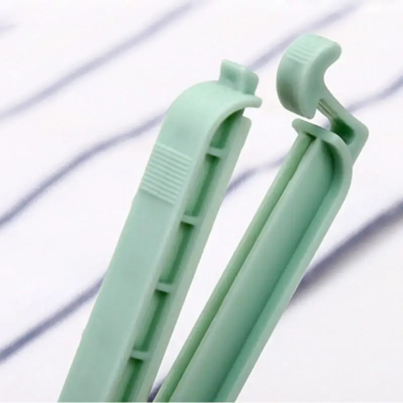 

12Pcs/set Plastic Bag Sealer Snack Fresh Food Storage Bag Clips Kitchen Tool Accessories Mini Vacuum Sealing Clamp Food Clip