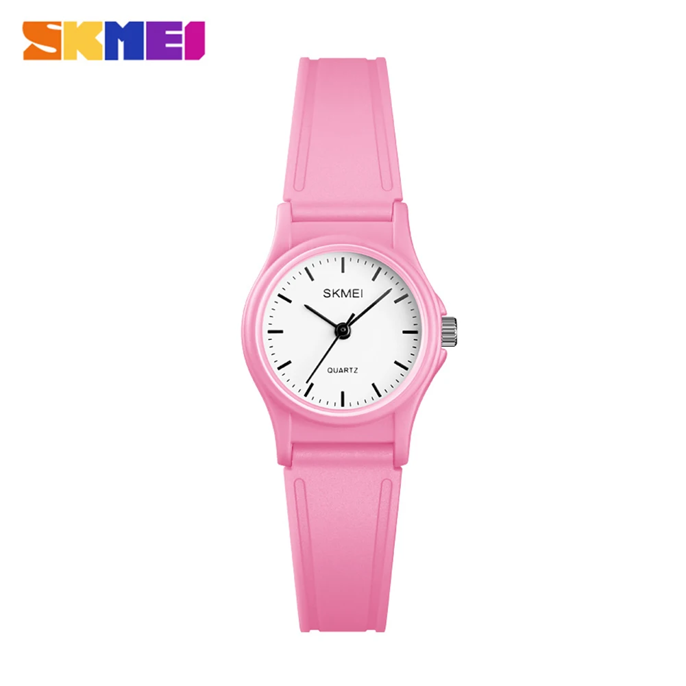 SKMEI Brand Watch Colorful Children's Quartz Watch Simple Children's Watch Fashion Waterproof Boy and Girl Watch 1401