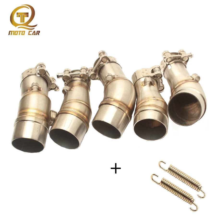 Выхлопная труба для мотоцикла адаптер без шнуровки глушитель средней длины 51