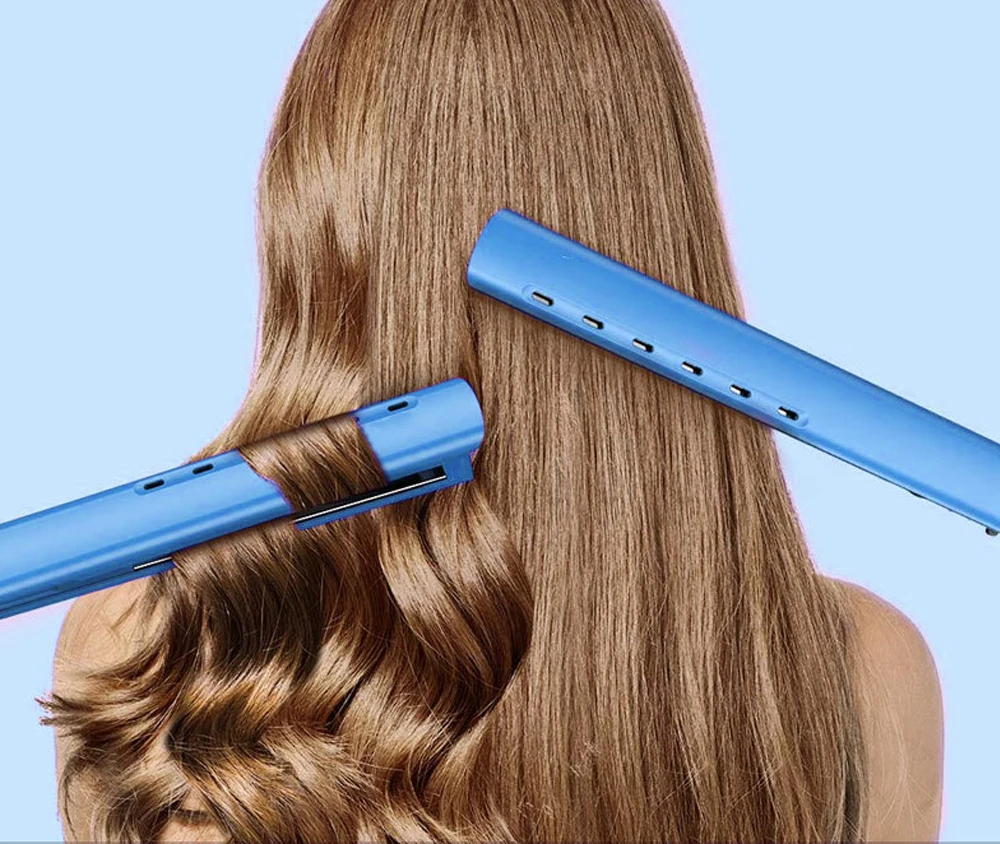 

Hair Straightener Professional Fast Warm-up MCH Titanium Heating Plate Adjusted Temperature Salon Flat Iron