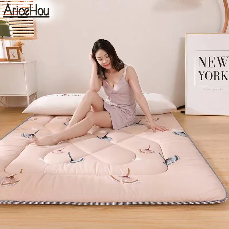 

Washable Bed Mattress Foldable 2-3cm Tatami Sleeping Mat Soft Comfortable Mattress High Quality Tatami Mattress King Queen Size