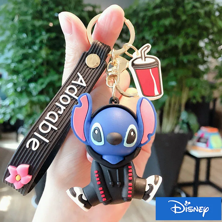 Disney стежка Микки и Минни Маус брелки для ключей мультфильм Мышь Piakchu фигура куклы