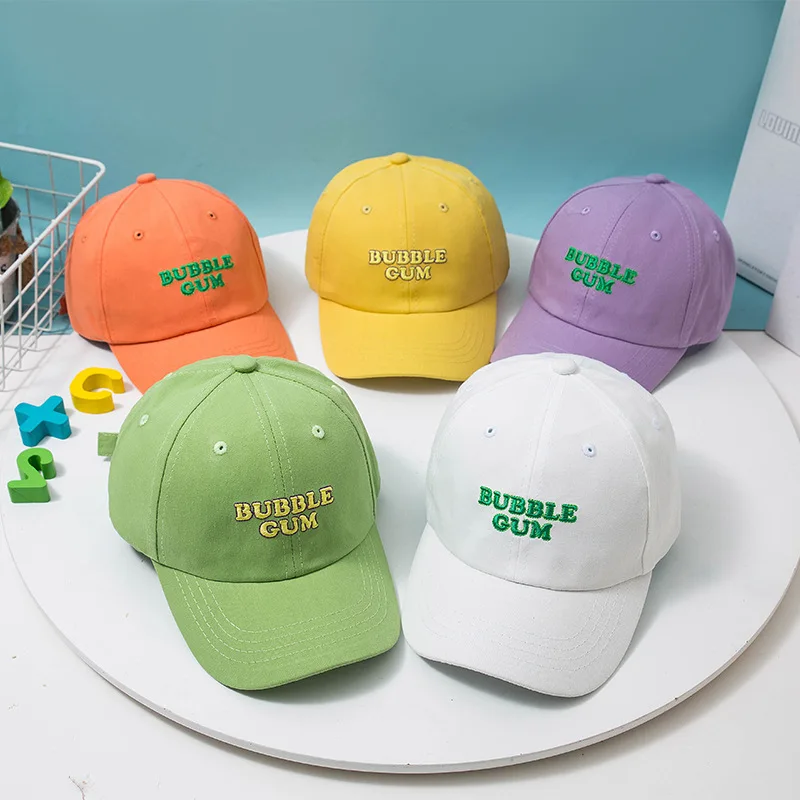 Детская шапка корейской версии бейсболка для мальчиков и девочек на осень зиму с