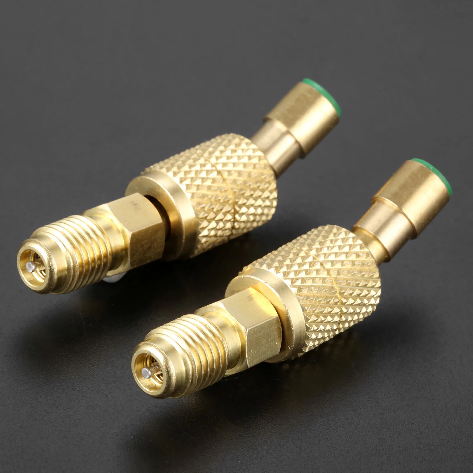 R410a 1/4 штырьковый к 5/16 гнездовой SAE поворотный угловой адаптер для R410A Mini Сплит HVAC