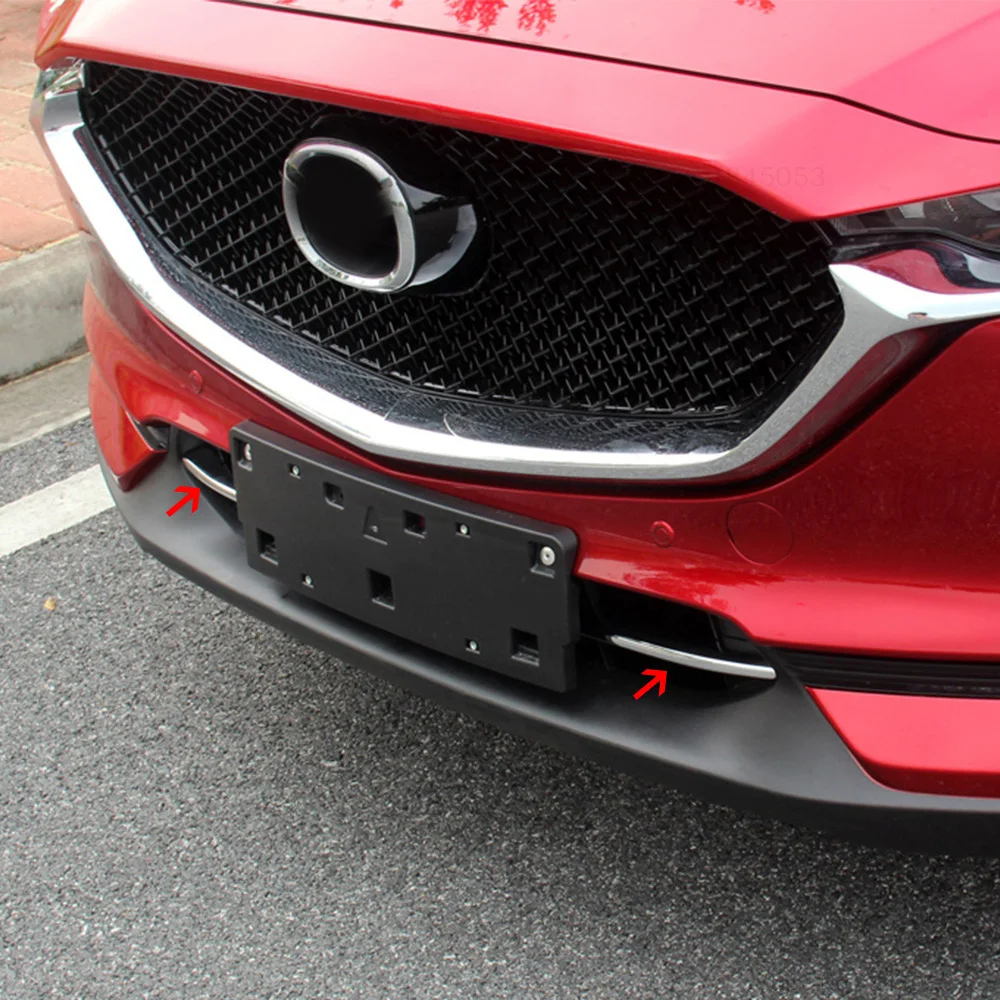 AITWATT 2017 2018 2019 для Mazda CX 5 CX5 ABS хромированная наружная Передняя Нижняя решетка гриля