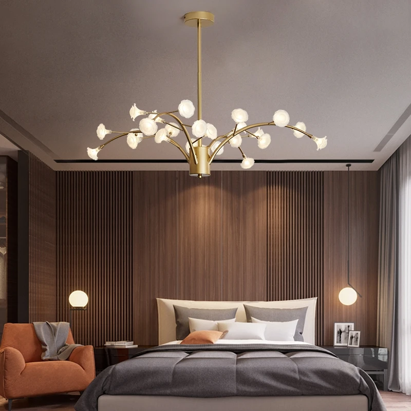Современная светодиодная люстра подвесные лампы в скандинавском стиле для