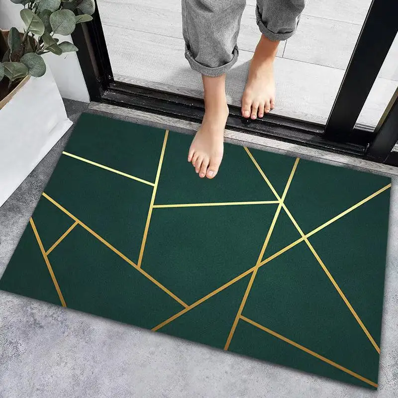 

Geometrical Rugs for Kitchen Oil-proof Water Carpet Non-slip Doormat Modern Home Decorative Carpet Indoor Area Rugs 40X60CM