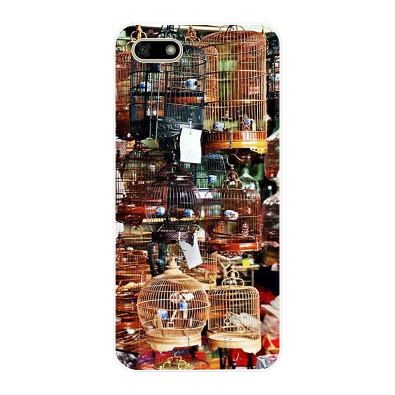 Чехол-накладка для Huawei Honor 7A PRO 5 45 7 7C 7X Y5 2018 из мягкого силикона и ТПУ 08AA | Мобильные