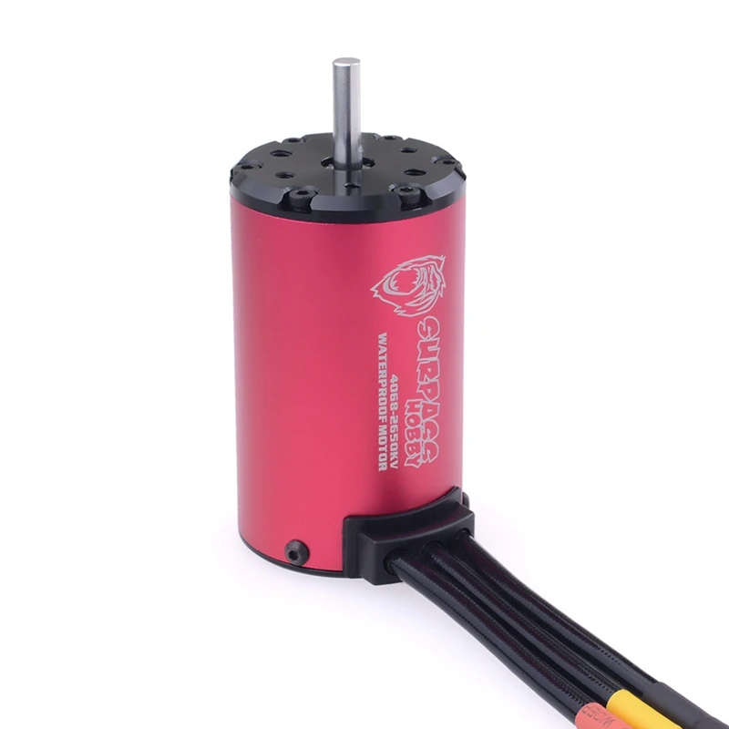 

SURP HOBBY KK 4068 2650Kv Brushless Motor Waterproof 4P 5MM 2-4S for RC 1/8 Drift Racing Off-Road Car
