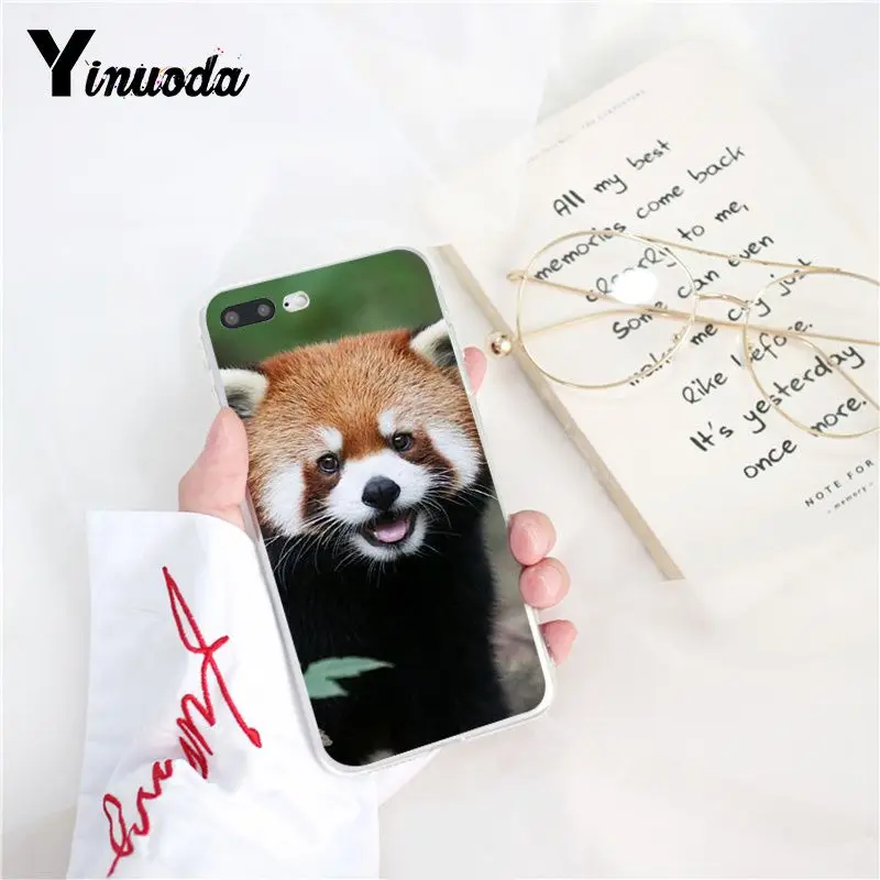 Yinuoda Red panda DIY Painted Phone Case for iPhone 8 7 6 6S 5 5S SE XR X XS 11 Pro MAX | Мобильные телефоны и аксессуары