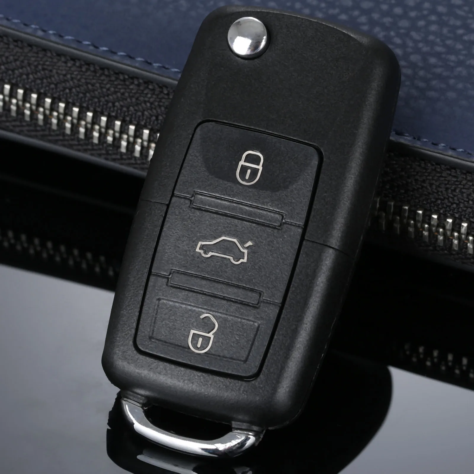 Замена 3 кнопки флип-брелок автомобильный пульт складной чехол для ключей