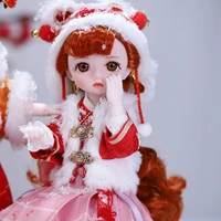 dbs 16 bjd dolls mechanical joint body new years special style including scalp eyes clothes shoes girls sd yosd gift toy girl