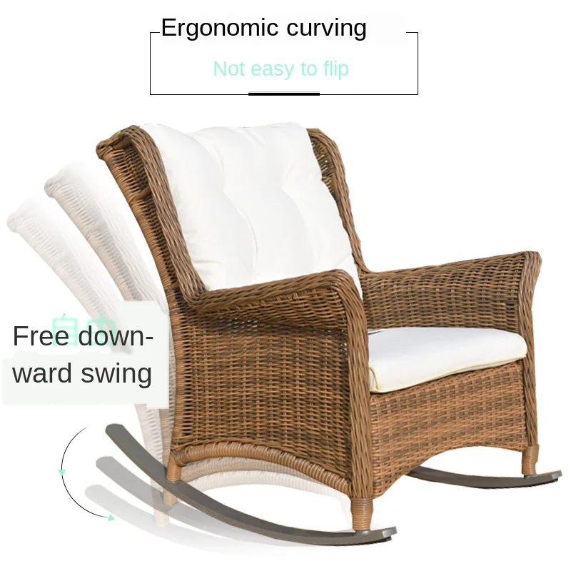 Sunshine открытый ротанговый стол и стулья вилла внутренний двор сад для досуга