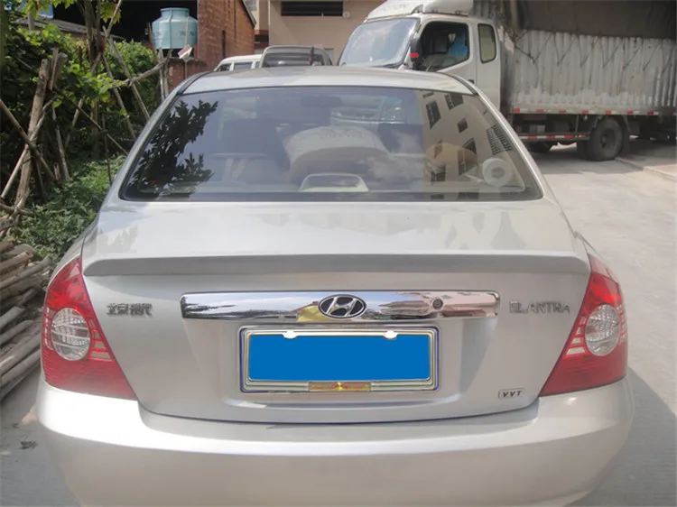 Спойлер для HYUNDAI Elantra 2003-2007 спойлер из высококачественного АБС-материала заднего