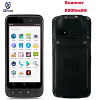 2021 original v720 qr code reader 2d android barcode scanner pos handheld pda terminal mobile data collector 8000mah battery nfc