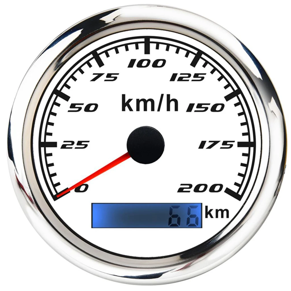 200 км/ч 85 мм Автомобильная лодка цифровой GPS Спидометр Одометр датчик антенна с