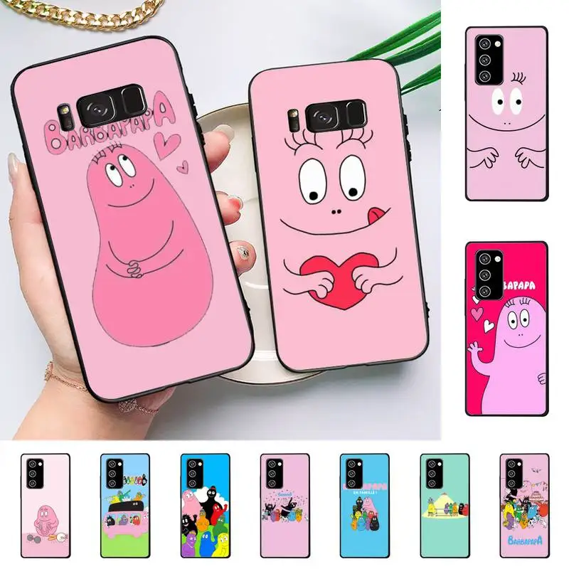 

Barbapapa Phone Case for Samsung Note 5 7 8 9 10 20 pro plus lite ultra A21 12 72
