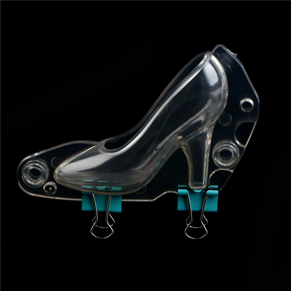 3D форма для шоколада туфли на высоком каблуке искусственные формы инструменты