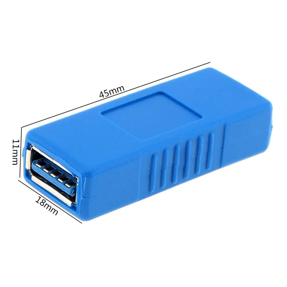 DiGiYes Superspeed USB 3,0 type-A адаптер «Мама-мама» мост удлинитель муфта пол сменный разъем
