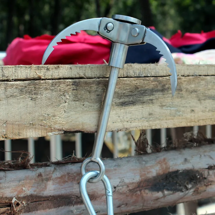 Путешествие на выживание коготь высокого качества из нержавеющей стали крюк