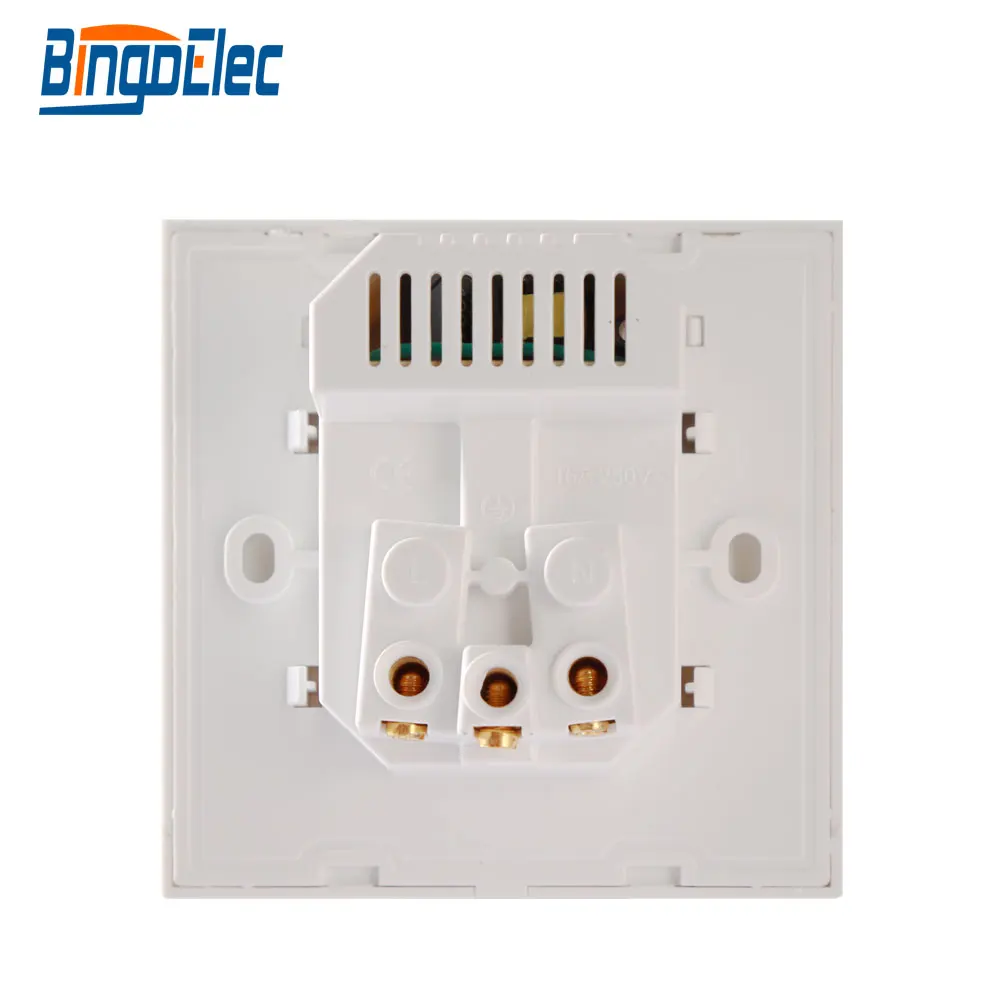 Bingoelec розетка электропитания с usb зарядкой ЕС стандартная стеклянная панель электрическая немецкая Розетка с двойным 2,1 A USB штепсельная вилка